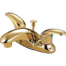 Kingston Brass KB6622LL 4 in Centerset Bathroom Faucet Polished