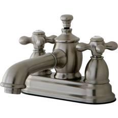 Kingston Brass KS7008AX 4 in Centerset Bathroom Faucet Brushed Nickel