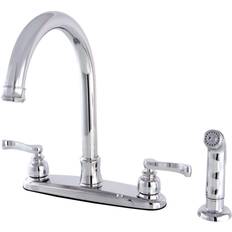 Kingston Brass FB7791FLSP Royale 8-Inch Centerset Kitchen Faucet Polished Chrome