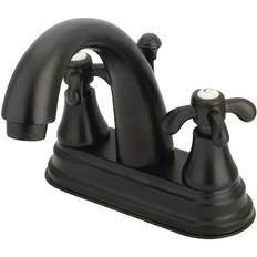 Kingston Brass KS7615TX 4 in Centerset Bathroom Faucet Brown, Brass