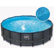 Swing Pools Elite Frame Wicker Double rattan 5,49 m x 1,22 m