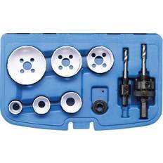 BGS Technic 3906 Hole Saw Set Ø 22 65 mm depth 40 mm 8 pcs