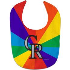 WinCraft Newborn & Colorado Rockies Rainbow Baby Bib