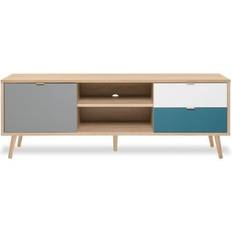 Meubles TV Scandinave L 150 x P 40 x H 51 cm Meuble TV