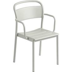 Muuto Lænestole Muuto Linear Steel Armchair Grey Lænestol