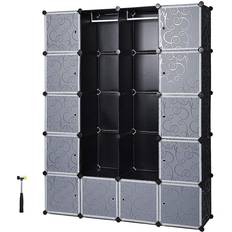 Songmics 14 compartments Kleiderschrank 143x178cm