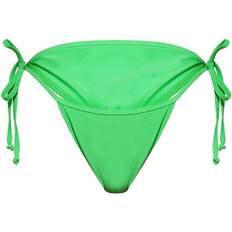 PrettyLittleThing Mix & Match Tie Side Bikini Bottom - Bright Green