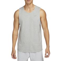 Singleter NIKE Primary Men's Dri-FIT Versatile Tank Top - Dark Grey Heather/Heather/Smoke Grey