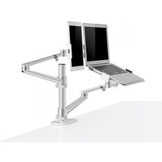 Konrad - Adjustable Dual holder - For a Laptop 11-17" + a Monitor screen Max 27"