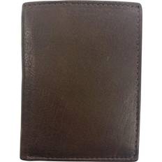 Vintage Small Leather Wallet - Dark Brown