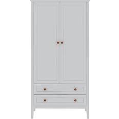 Gold Clothing Storage Manhattan Comfort Crown Armoire Closet Wardrobe