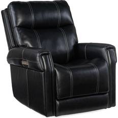 Blue leather recliner chair Hooker Furniture RC603-PHZL-POWER-RECLINER Carroll Club Lounge Chair