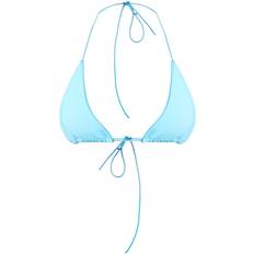 PrettyLittleThing Blå Tøj PrettyLittleThing Triangle Bikini Top - Bright Blue