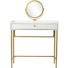 Gold Dressing Tables Southern Enterprises Piana Vanity Dressing Table