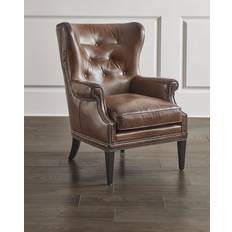 Brown Lounge Chairs Hooker Furniture Maya Collection Wing Club Lounge Chair