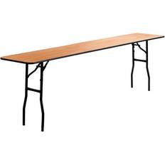 Black Dining Tables Flash Furniture YT-WTFT18X96-TBL-GG Dining Table