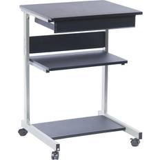 Writing Desks Techni Mobili Rolling Laptop Cart Writing Desk