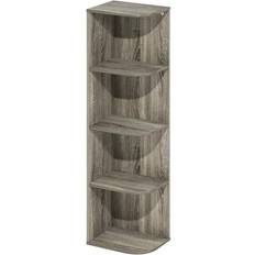 Furinno Book Shelves Furinno Pasir 4-Tier Corner Book Shelf