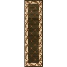 Red Carpets KAS Rugs Corinthian Fleur-de-Lis 7'11" Runner Red