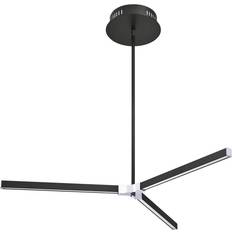 Kendal Lighting Inc. PF195-BLK/CH Stykx Pendant Lamp