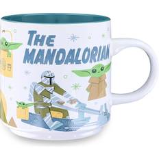 Silver Buffalo Star Wars: The Mandalorian Cartoon Grogu Cup