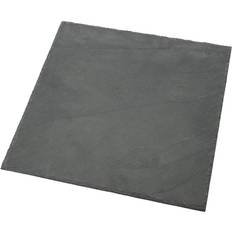 Serving Creative Home Natural Slate Black Stone Square Trivet Serving Tray