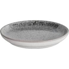 Harmaa Jälkiruokalautaset Denby Lautanen Coupe Studio Grey Accent 17 cm