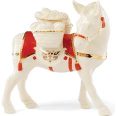 Red Figurines Lenox First Blessing Nativity Donkey 0.95 Figurine