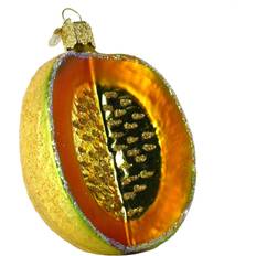 Yellow Christmas Tree Ornaments Old World Christmas Cantaloupe Glass Blown Christmas Tree Ornament