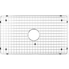 Dishwasher with stainless steel racks Houzer Kitchen Sink Bottom Grid Wire Rack