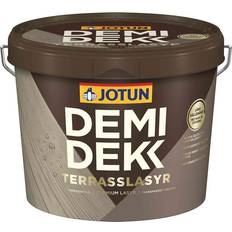 Jotun Svart Målarfärg Jotun Demidekk Terrace Glaze Träskydd Soot Black 3L