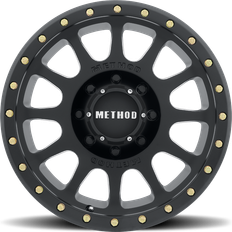 17" Car Rims Method Race Wheels 305 NV Matte Black 17x8.5 6x5.5 ET0 CB108