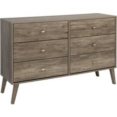 Prepac Milo Dresser Chest of Drawer 52.2x33"