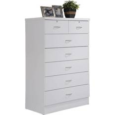 Chest of Drawers Hodedah Import Chest of Drawer 31.5x48"