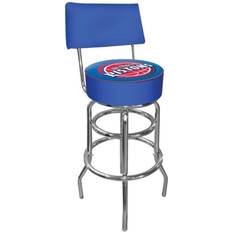 ‎Trademark Global NBA Detroit Pistons 40 Padded Bar Stool