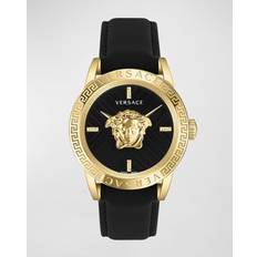 Watches Versace V-Code Watch, 43mm Black