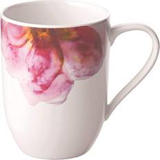 Porzellan Kupfer Villeroy & Boch Rose Garden Becher