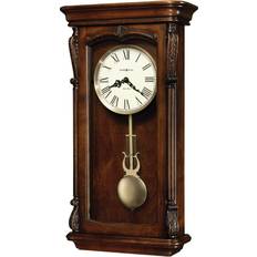 Interior Details Howard Miller Henderson Brown Grandfather-style Chiming Wall Clock