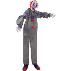 Figurines Haunted Hill Farm 5-Ft. the Animated Clown