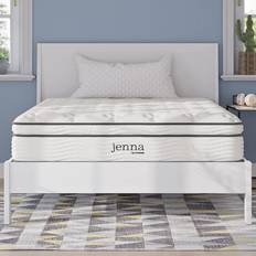 White Spring Mattresses modway Jenna Full Coil Spring Mattress