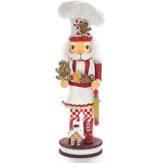 Orange Nutcrackers Kurt Adler Gingerbread Chef 4.33 D Nutcracker