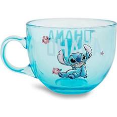BPA-fritt - Glas Koppar & Muggar Silver Buffalo Disney Lilo & Stitch Ohana Mugg 47.3cl