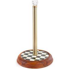 Mackenzie-Childs Courtly Check Wood Paper Towel Holder