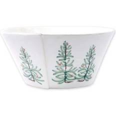 Vietri Lastra Holiday Large Serving Bowl