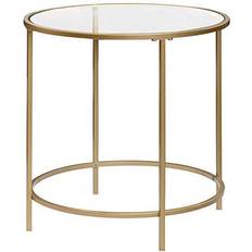 Glass Bedside Tables Sauder International Lux Bedside Table 22x22"