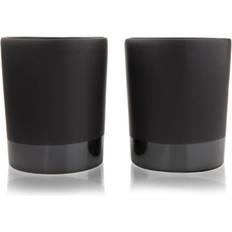 Viski Warren™ Black Stoneware Tumblerglass