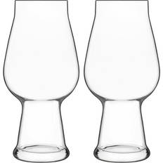 Glass Beer Glasses Luigi Bormioli Birrateque Beer Glass 18.3fl oz 2pcs