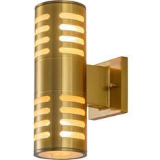 C Cattleya Black/Gold Wall Light