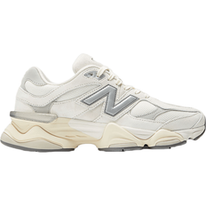 Suede - Women Sneakers New Balance 9060 - Sea Salt/Concrete/Silver Metallic