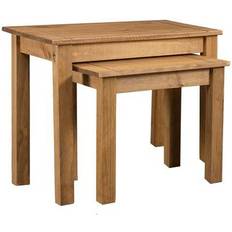 VidaXL Nesting Tables vidaXL Panama Nesting Table 2pcs